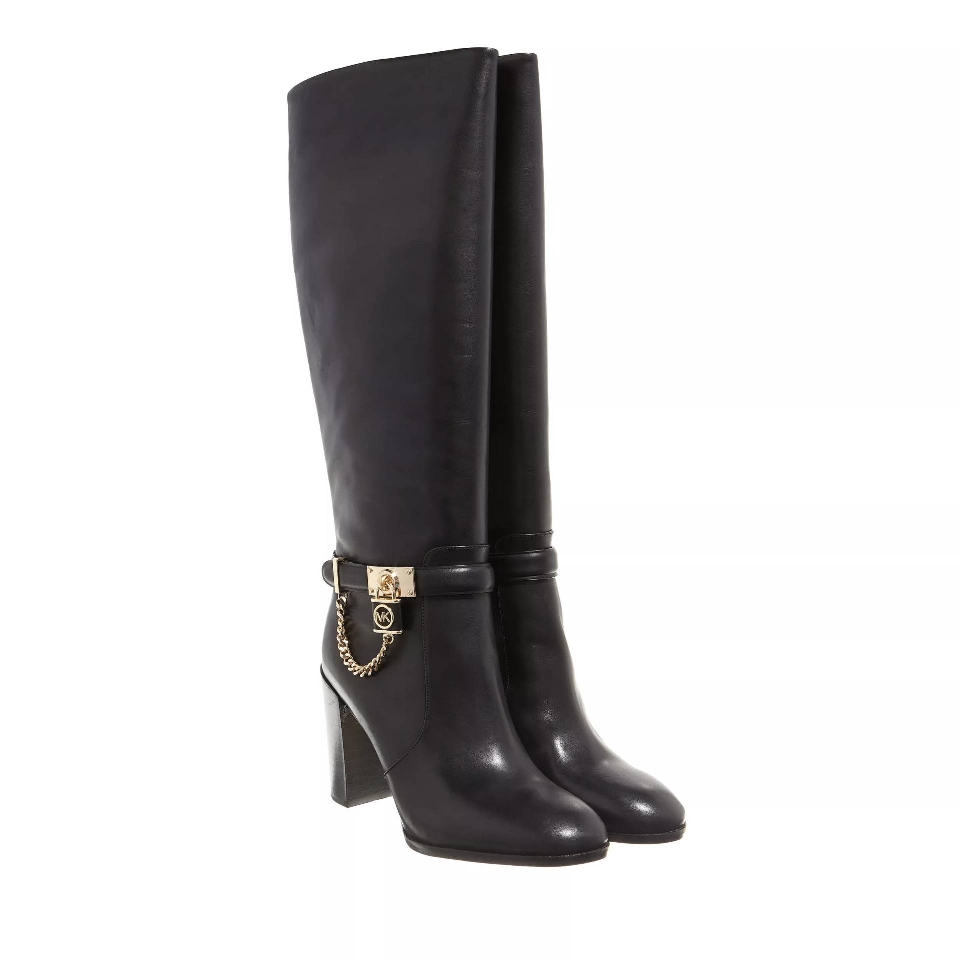 Michael Kors Stiefel & Boots - Hamilton Heeled Boot - Gr. 36 (EU) - in Schwarz - für Damen von Michael Kors