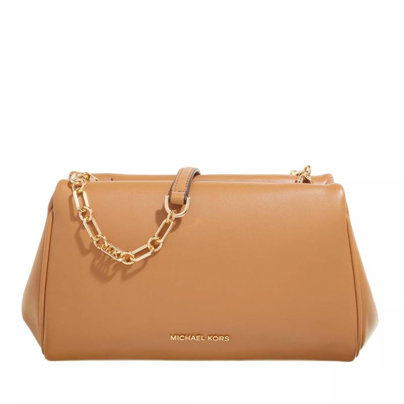 Michael Kors Schultertasche - Belle Medium Soft Crossbody - Gr. unisize - in Braun - für Damen von Michael Kors