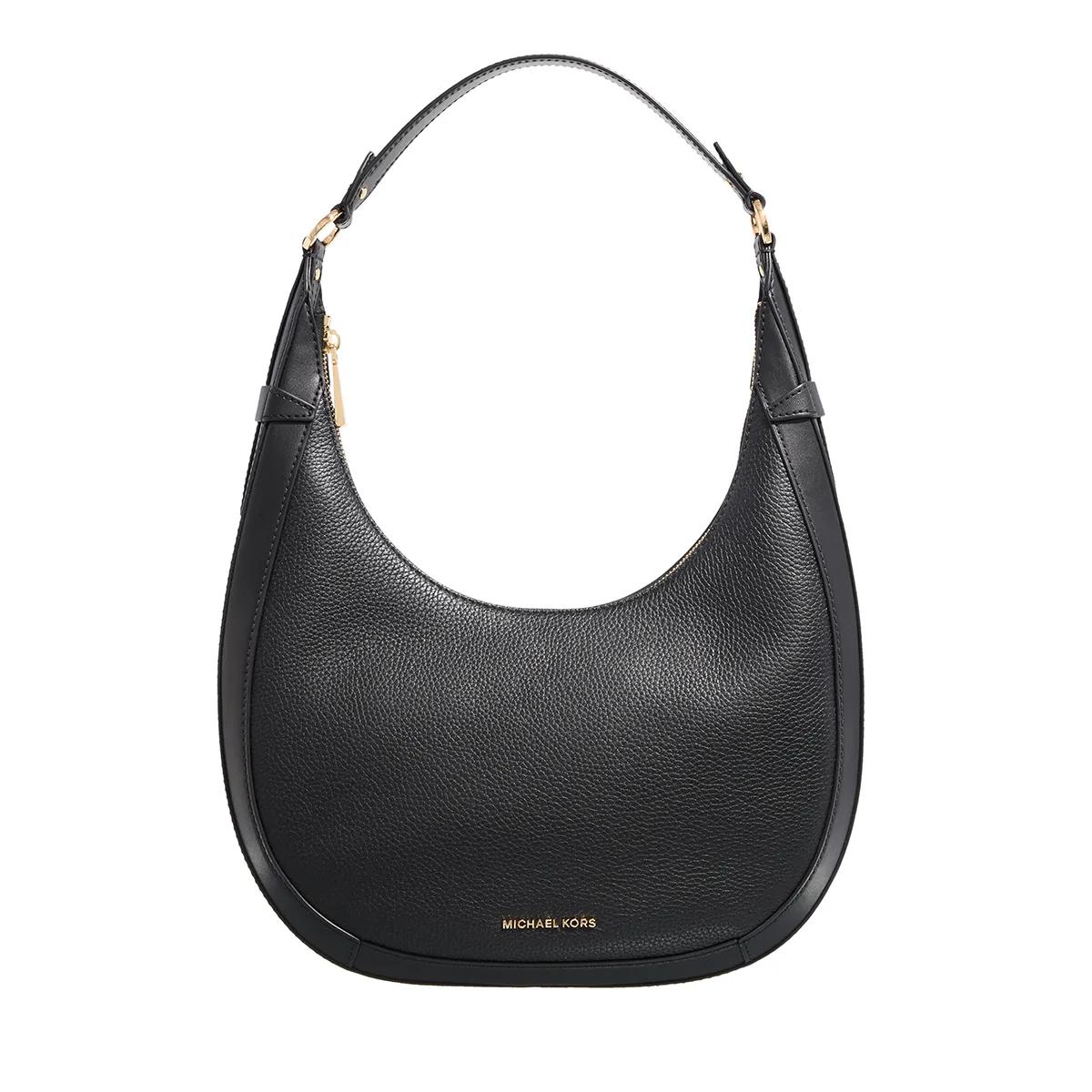 Michael Kors Umhängetasche - Lg Crescent Tz Hobo Shldr - Gr. unisize - in Schwarz - für Damen von Michael Kors