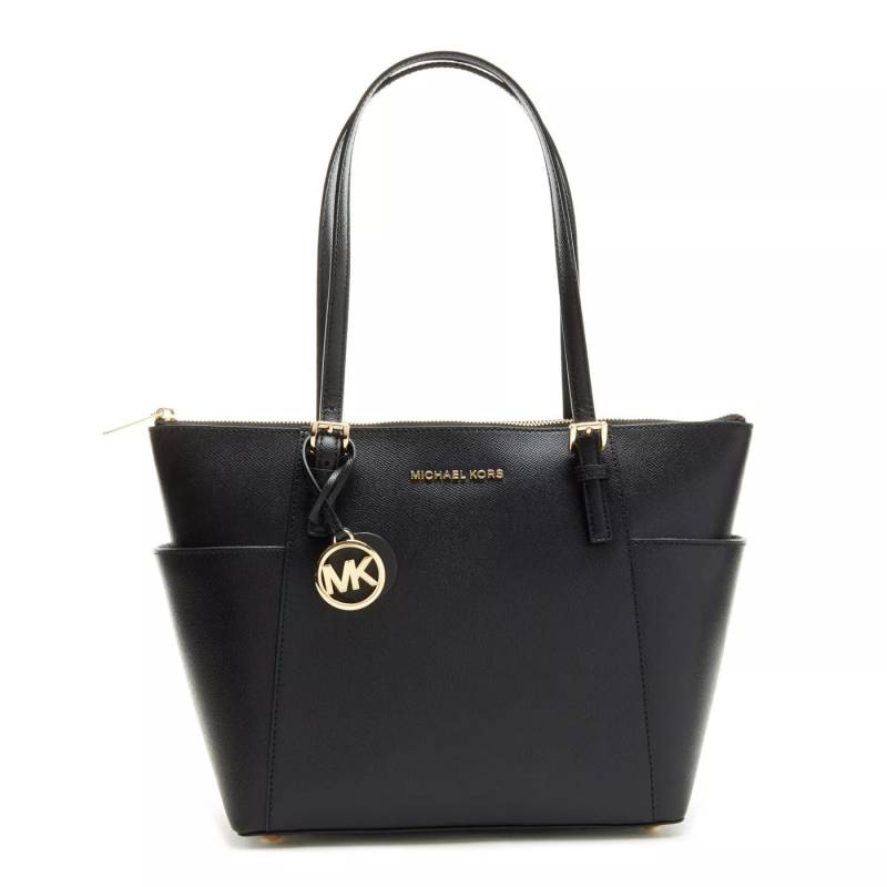 Michael Kors Umhängetasche - Michael Kors Jet Set Shopper Schwarz 30F2GTTT8L-00 - Gr. unisize - in Schwarz - für Damen von Michael Kors