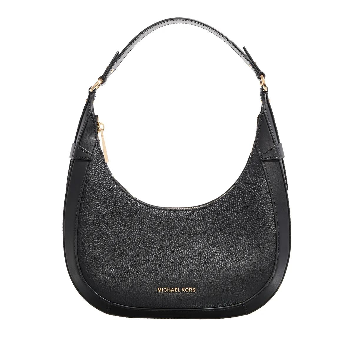 Michael Kors Umhängetasche - Sm Crescent Tz Shldr - Gr. unisize - in Schwarz - für Damen von Michael Kors