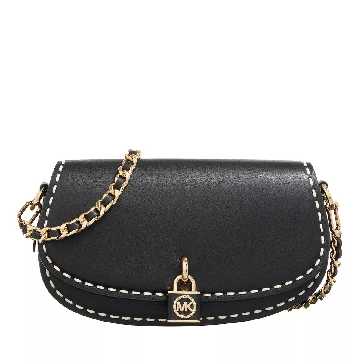 Michael Kors Umhängetasche - Sm Ew Chain Sling Msgr - Gr. unisize - in Schwarz - für Damen von Michael Kors