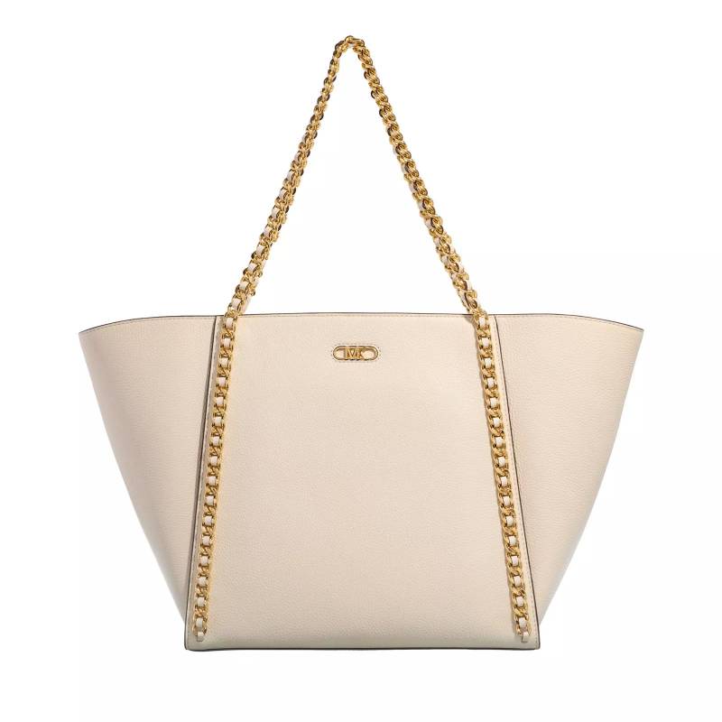 Michael Kors Schultertasche - Westley Large Top-Zip Chain Tote - Gr. unisize - in Creme - für Damen von Michael Kors