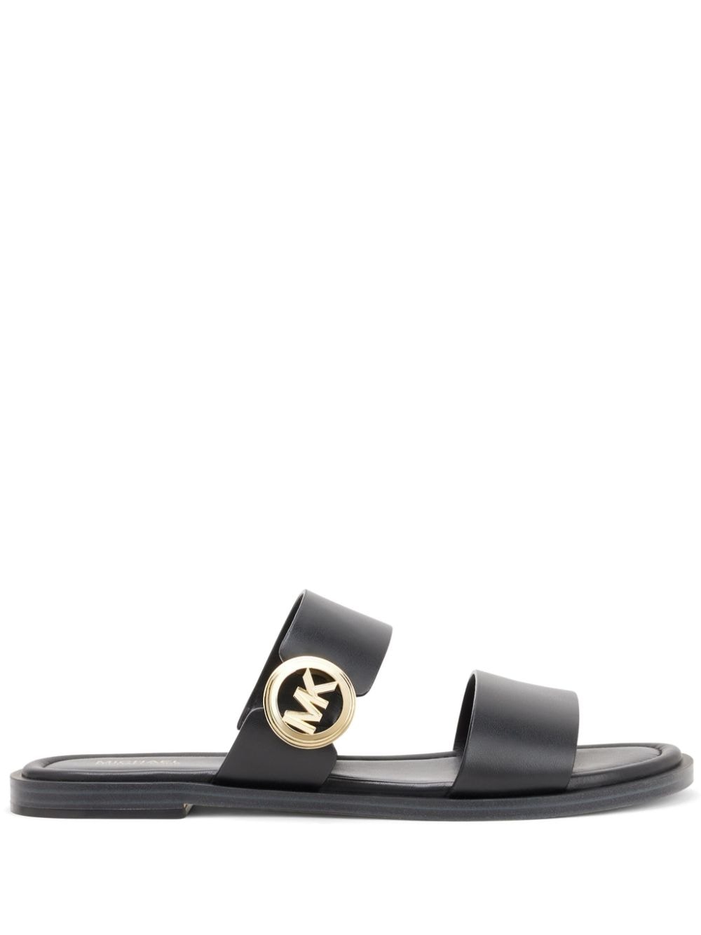 Michael Kors Vera leather sandals - Black von Michael Kors