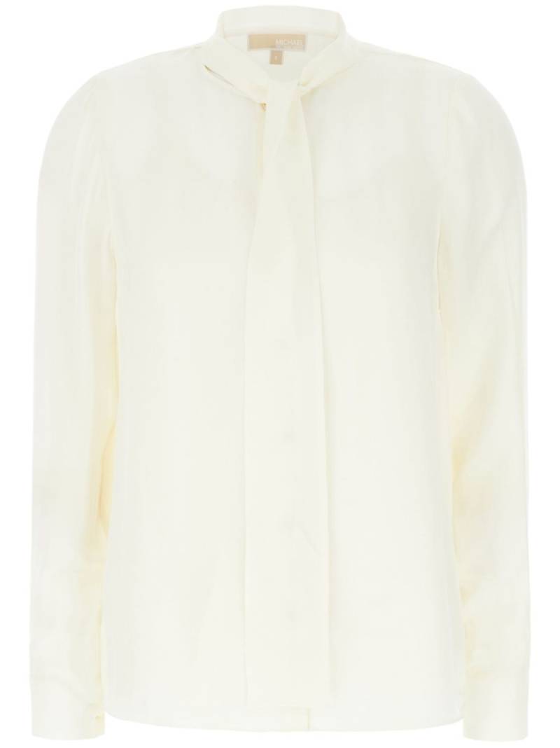 Michael Kors bow-detailing blouse - White von Michael Kors