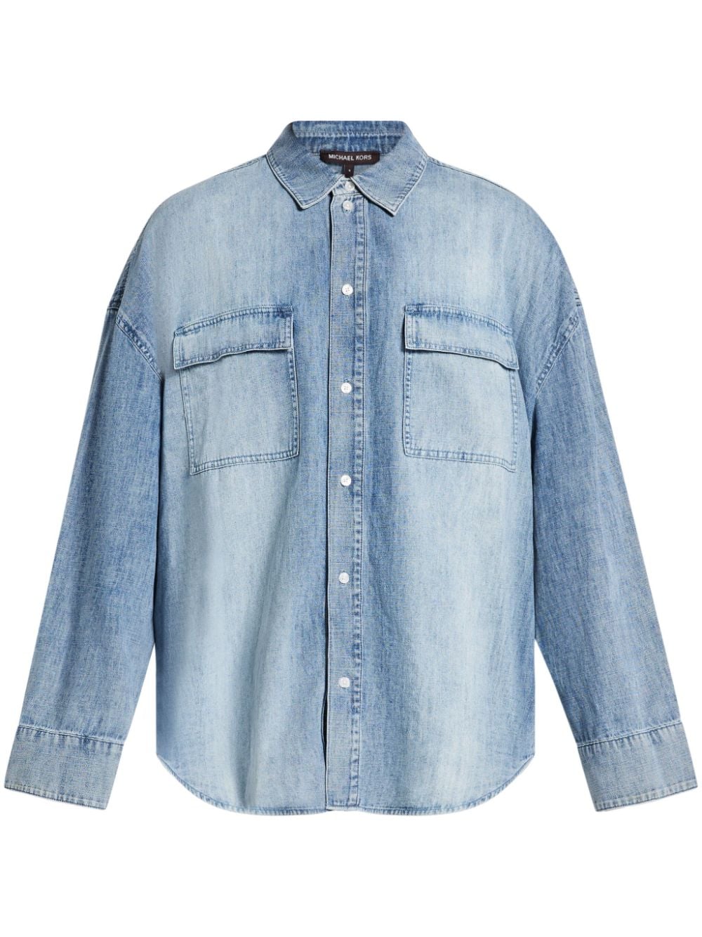 Michael Kors chambray shirt - Blue von Michael Kors