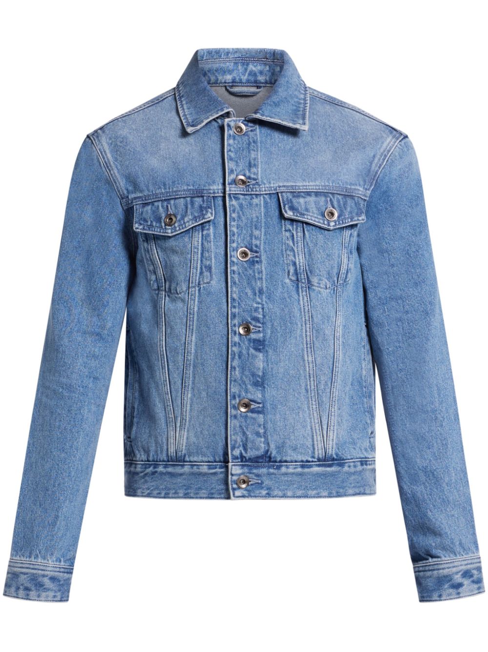 Michael Kors classic-collar buttoned denim jacket - Blue von Michael Kors