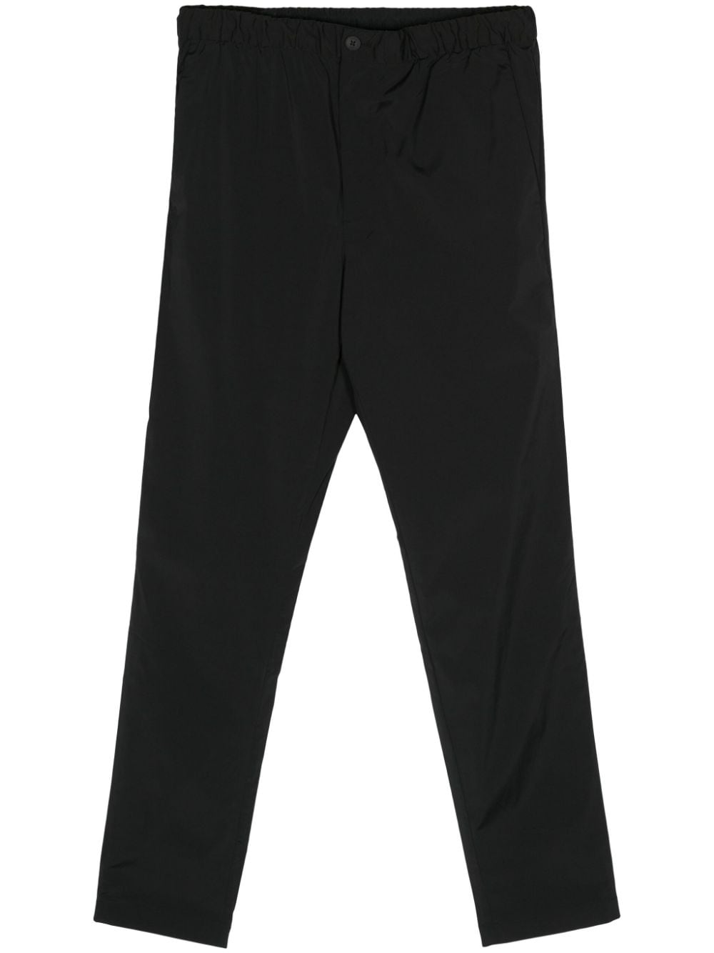 Michael Kors elastic-waist slim-cut trousers - Black von Michael Kors