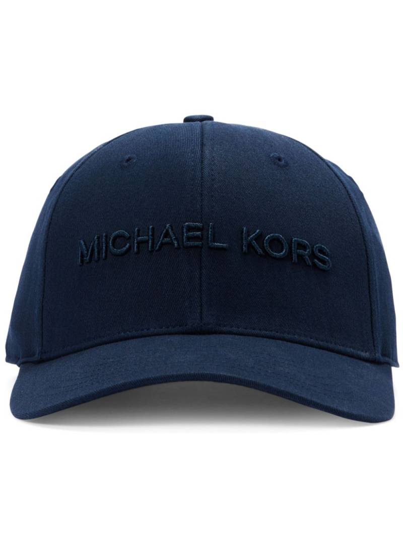 Michael Kors embroidered-logo cap - Blue von Michael Kors