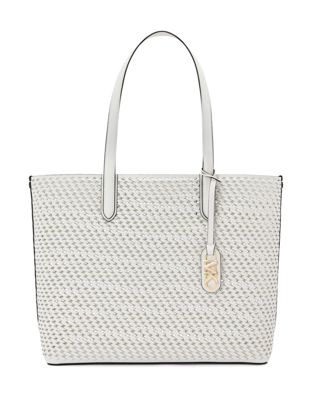 Michael Kors extra-large Eliza tote bag - White von Michael Kors