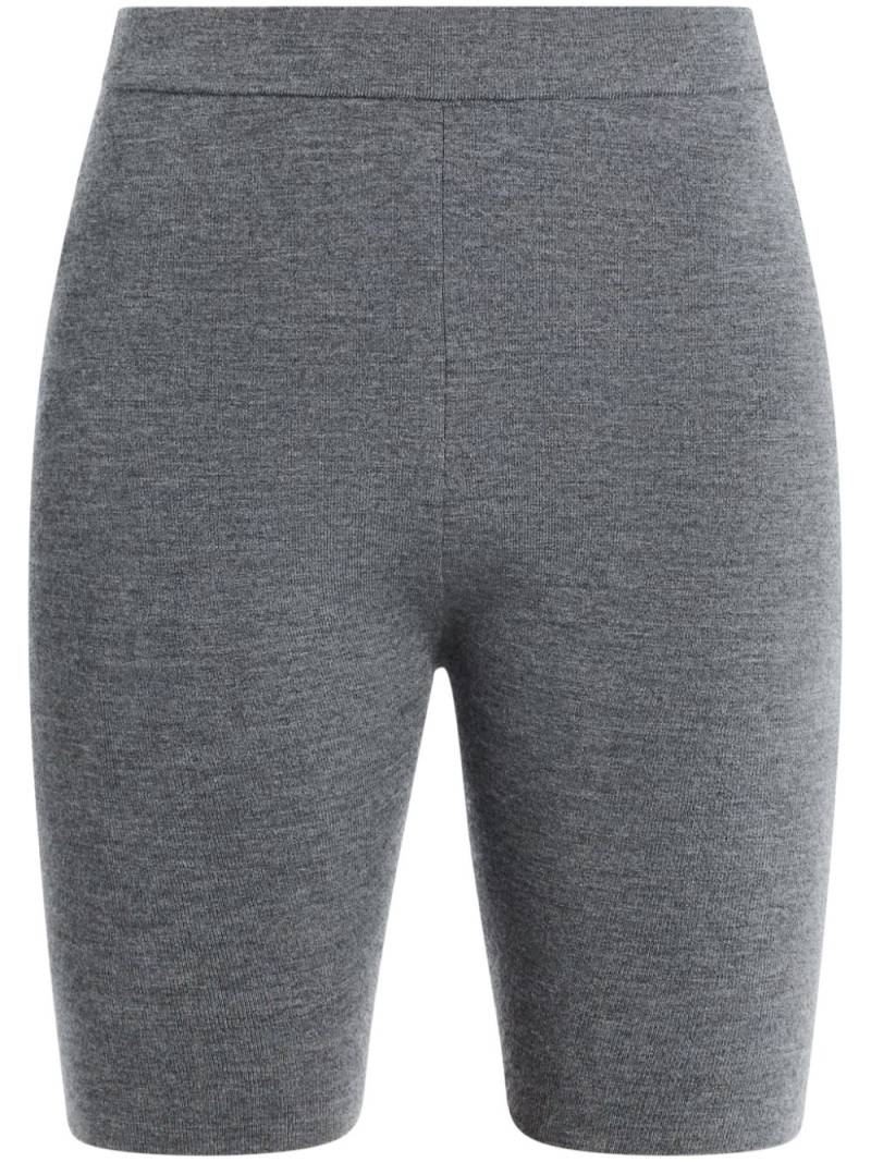 Michael Kors fine-knit bike shorts - Grey von Michael Kors