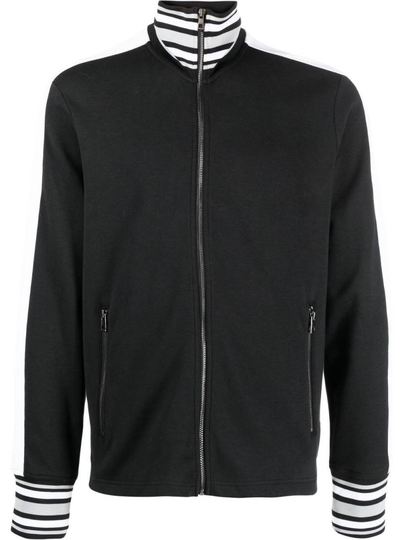 Michael Kors funnel-neck zip-up sweatshirt - Black von Michael Kors