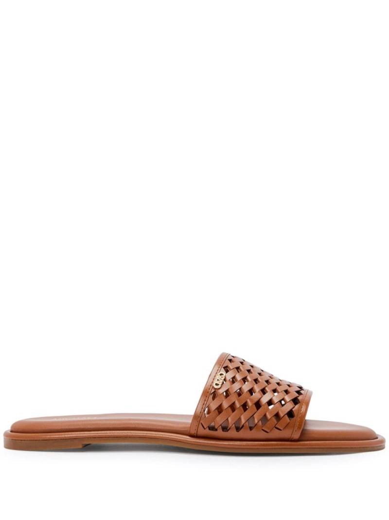 Michael Kors hand-woven sandal - Brown von Michael Kors