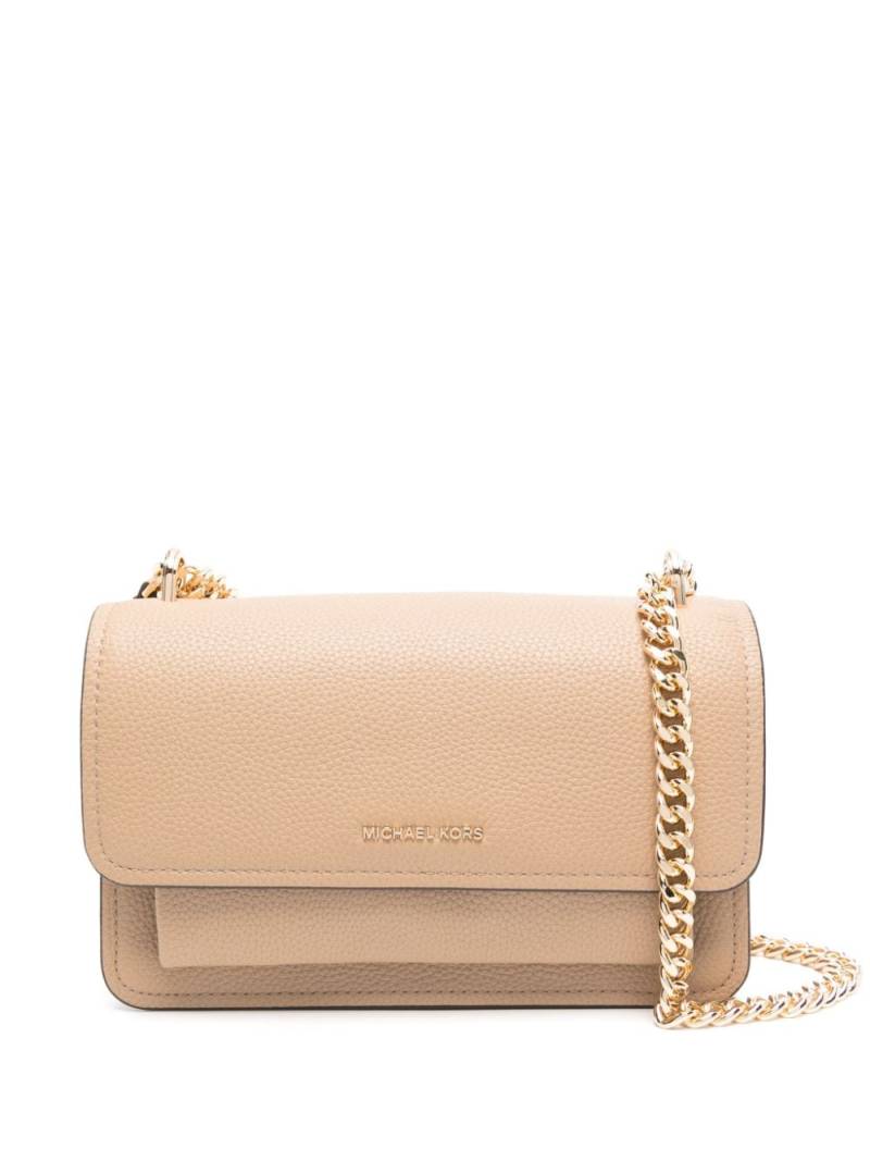 Michael Kors large Claire shoulder bag - Neutrals von Michael Kors