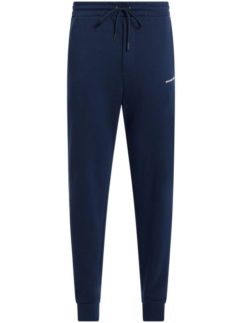 Michael Kors logo-tape track pants - Blue von Michael Kors