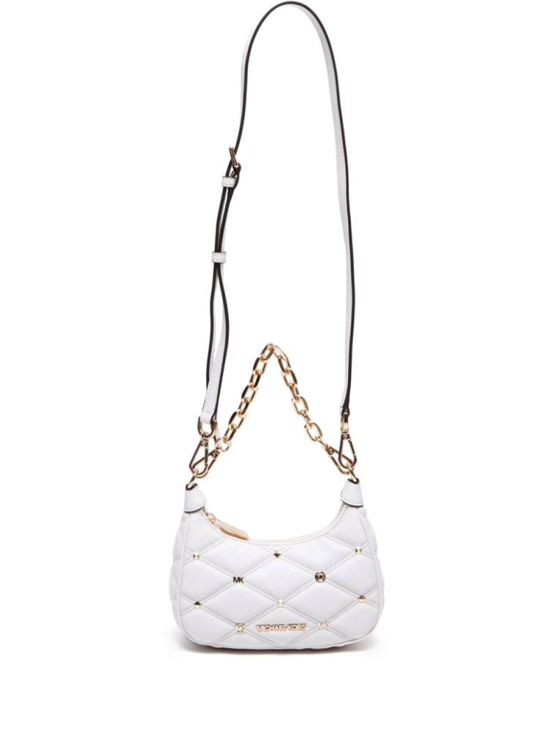 Michael Kors mini Cora shoulder bag - White von Michael Kors