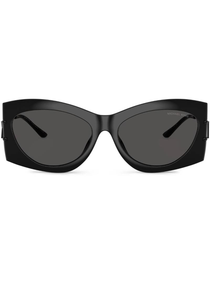 Michael Kors rectangle-frame sunglasses - Black von Michael Kors