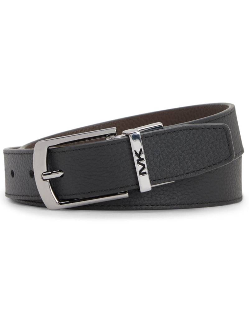 Michael Kors reversible leather belt - Black von Michael Kors