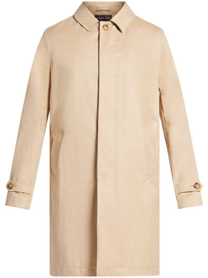 Michael Kors single-breasted trench coat - Neutrals von Michael Kors