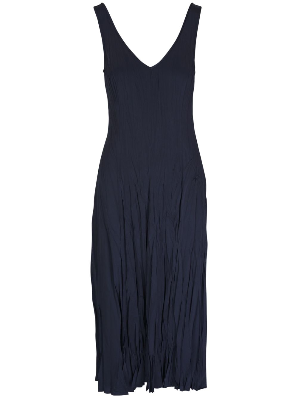 Michael Kors sleeveless charmeuse midi dress - Blue von Michael Kors