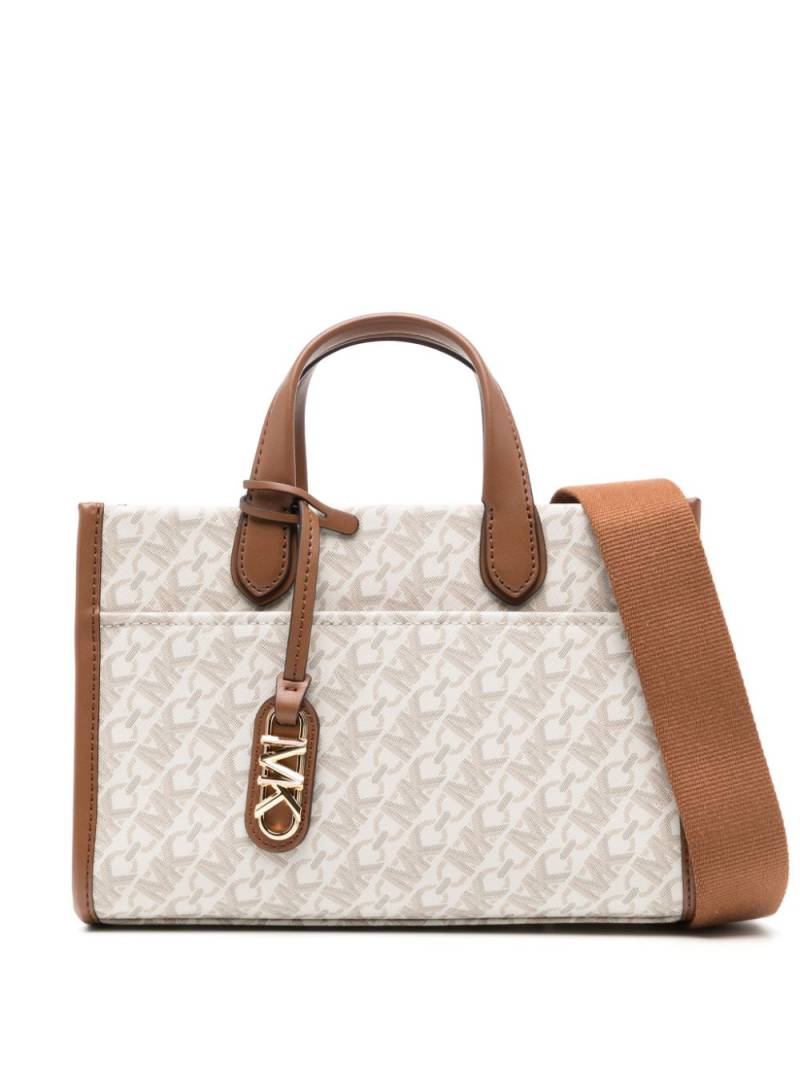 Michael Kors small Gigi tote bag - White von Michael Kors