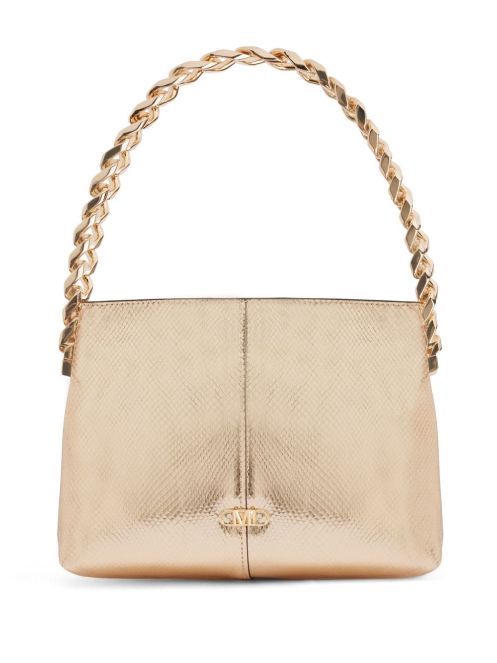 Michael Kors small Jordyn leather shoulder bag - Gold von Michael Kors