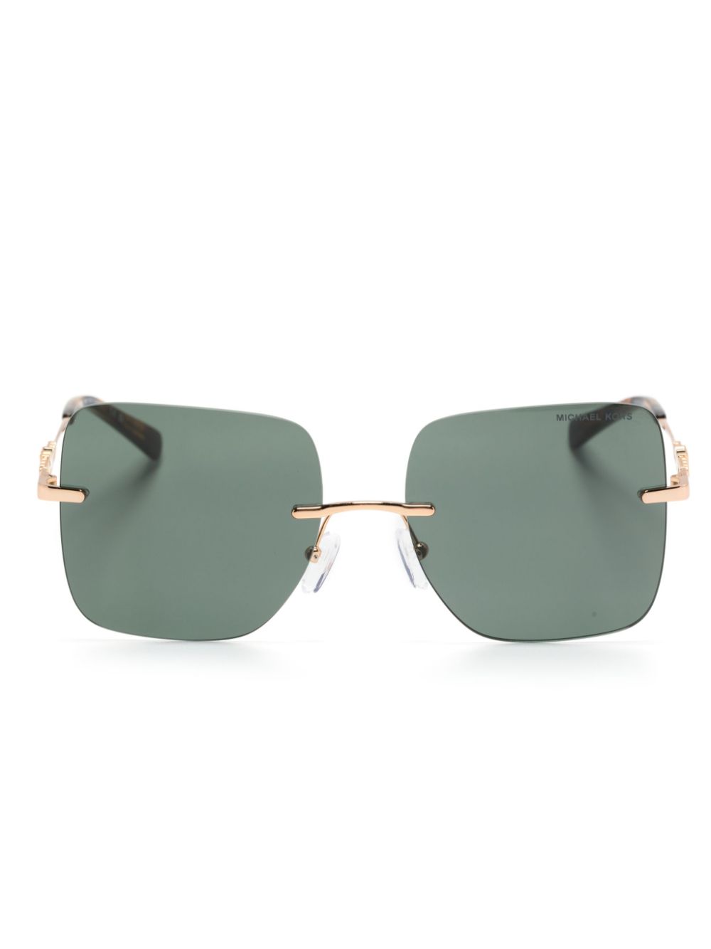 Michael Kors square-frame sunglasses - Gold von Michael Kors