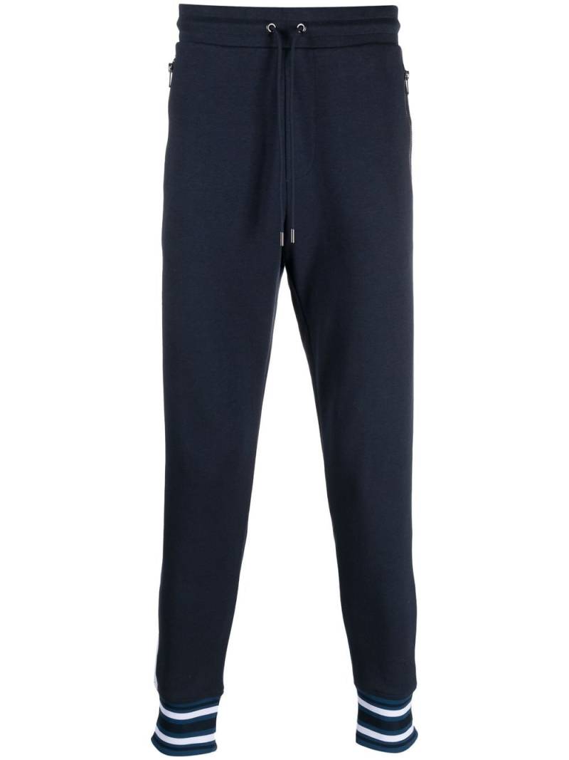 Michael Kors stripe-detail track pants - Blue von Michael Kors