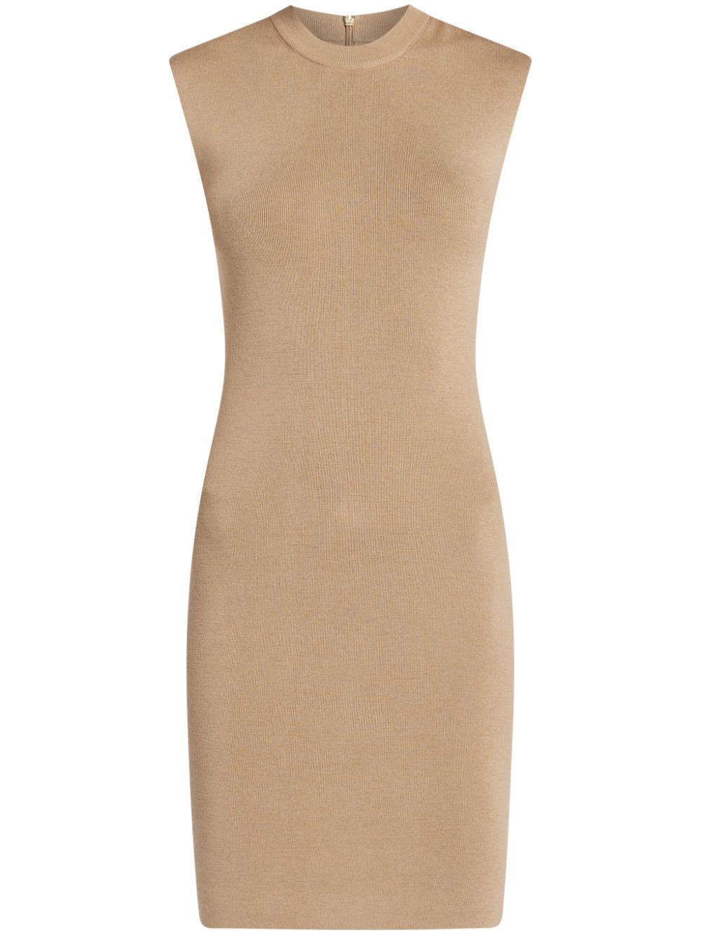 Michael Kors wool-blend cap-sleeves mini dress - Neutrals von Michael Kors