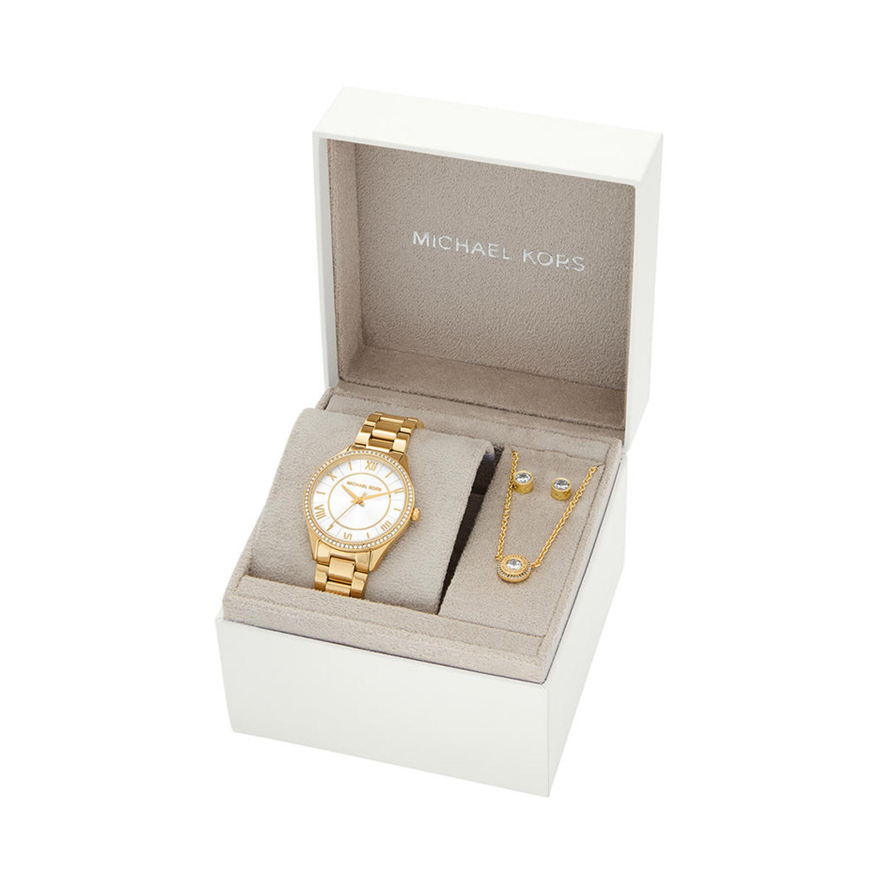 Uhr Michael Kors Lauryn MK4849SET Goldfarben Uhr Michael Kors Lauryn MK4849SET Goldfarben von Michael Kors