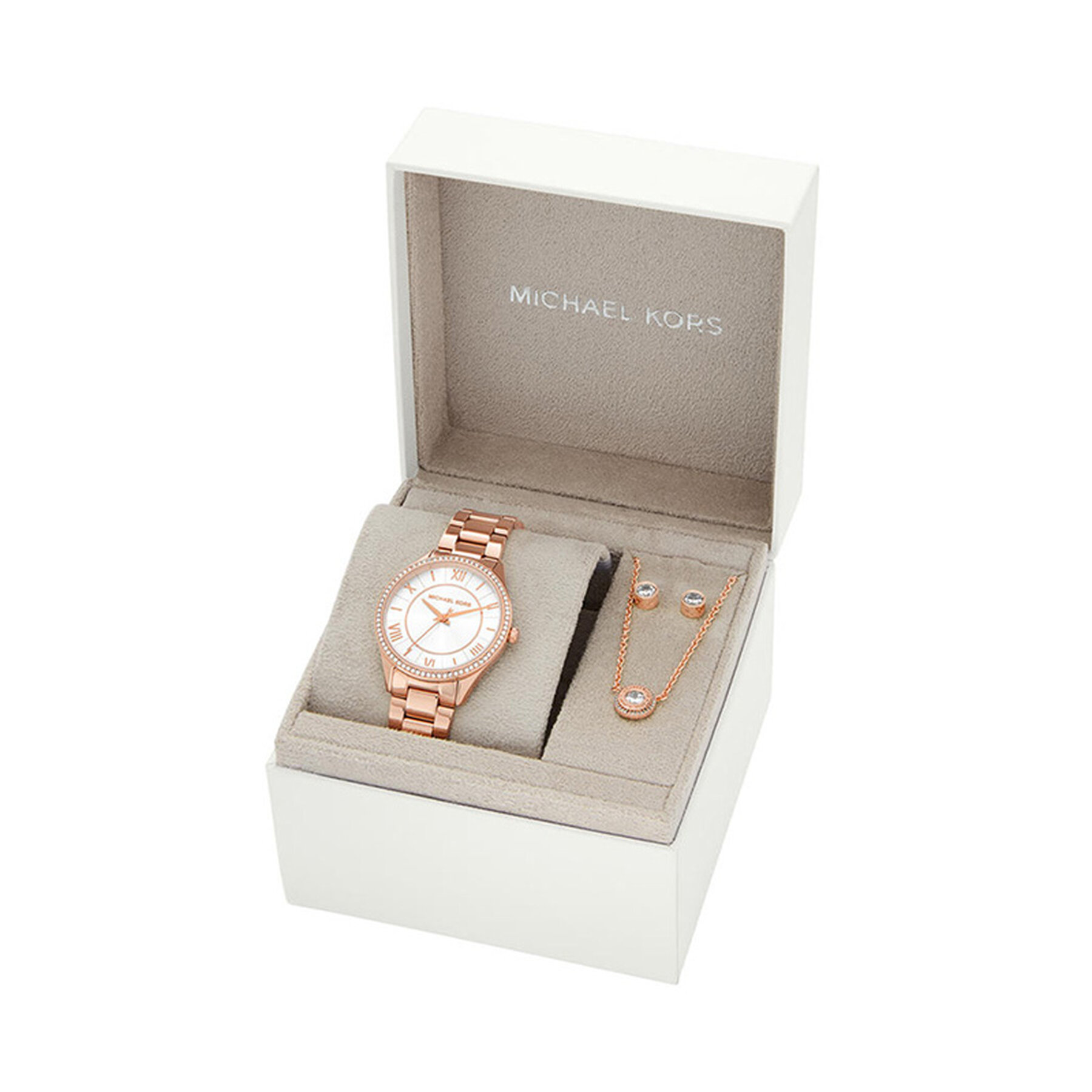 Uhr Michael Kors Lauryn MK4850SET Rosa Uhr Michael Kors Lauryn MK4850SET Rosa von Michael Kors