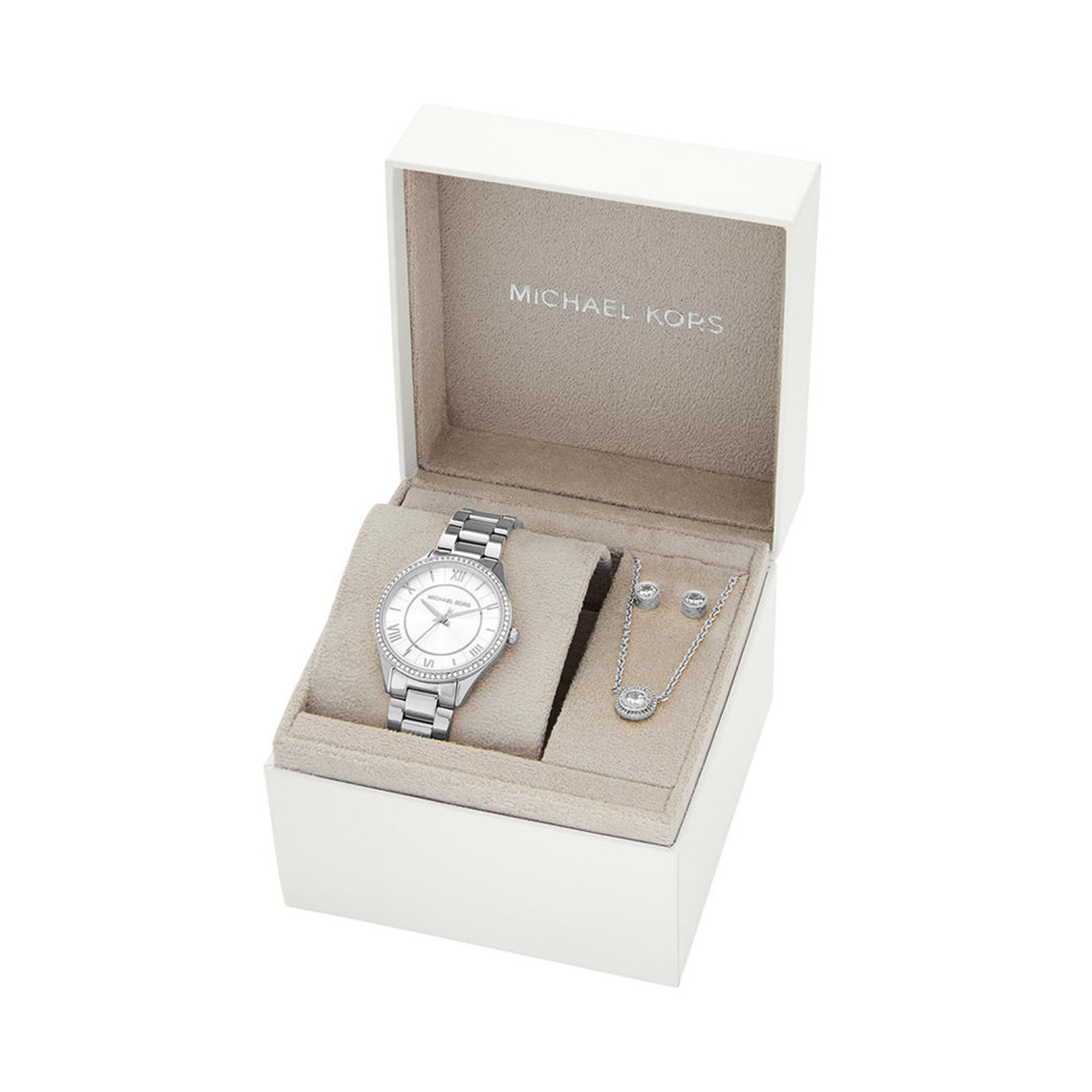 Uhr Michael Kors MK4851SET Silberfarben Uhr Michael Kors MK4851SET Silberfarben von Michael Kors