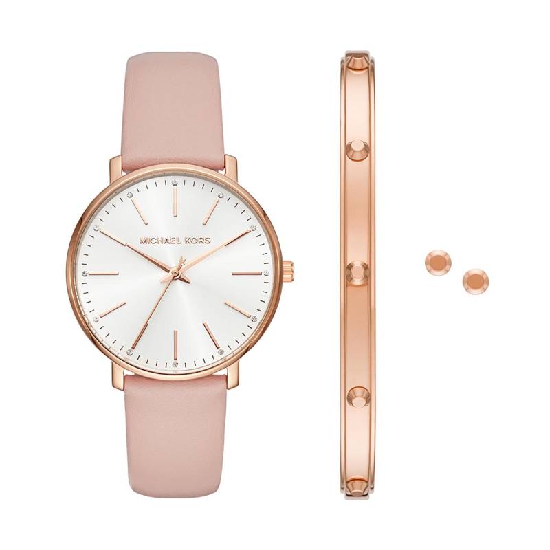 Uhr und Armband Set Michael Kors Pyper MK1078SET Rosa von Michael Kors