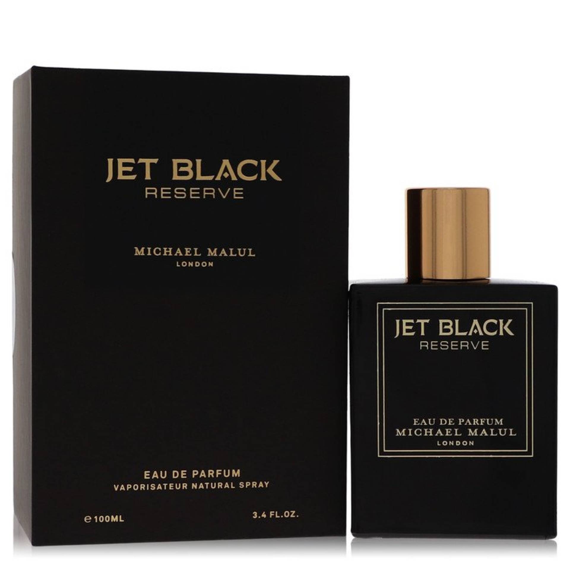 Michael Malul Jet Black Reserve Eau De Parfum Spray 100 ml von Michael Malul