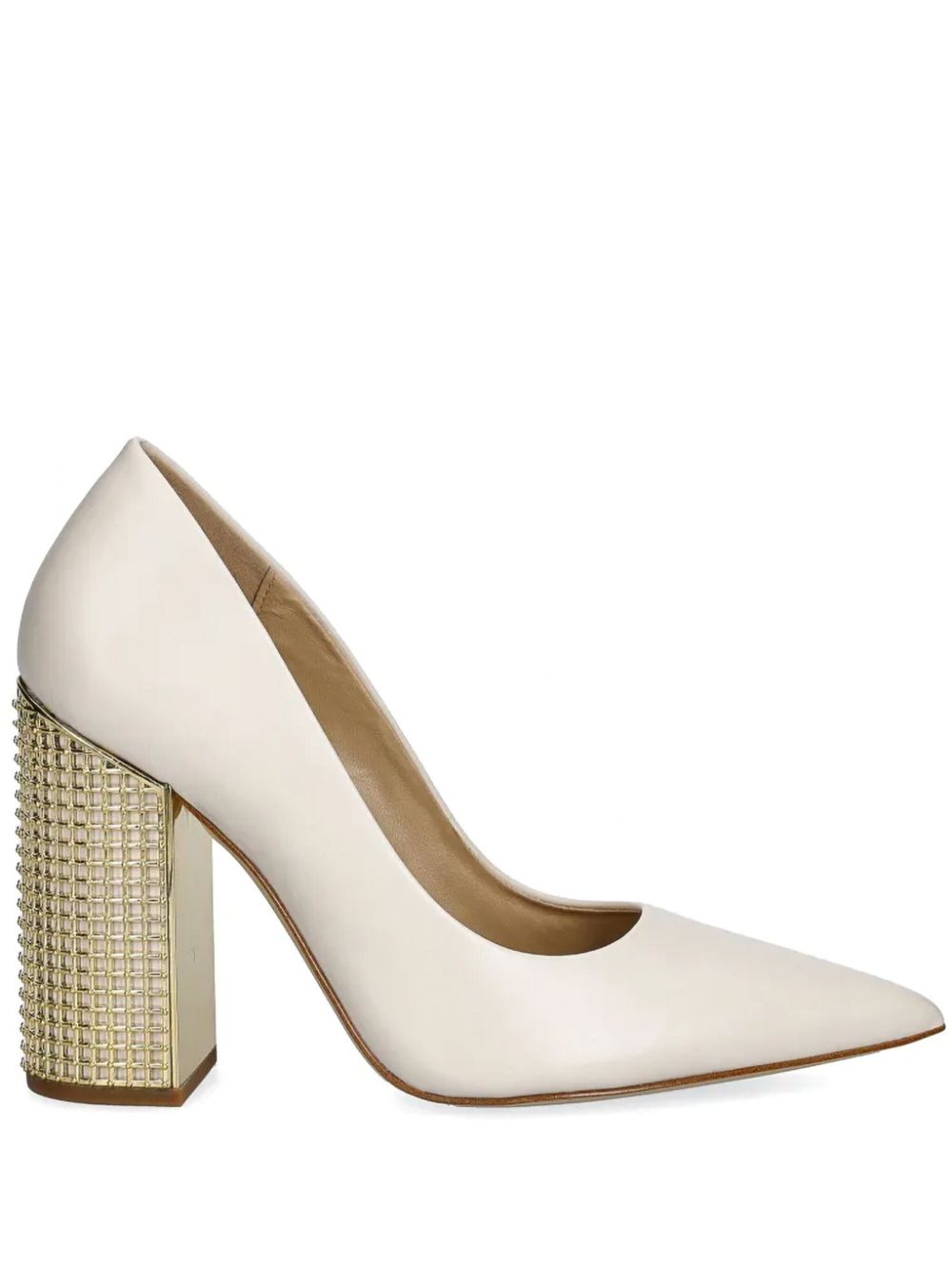 Michael Michael Kors 100mm Maxine pumps - White von Michael Michael Kors