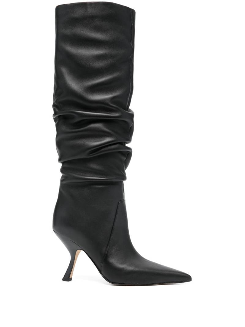 Michael Michael Kors 90mm draped boots - Black von Michael Michael Kors