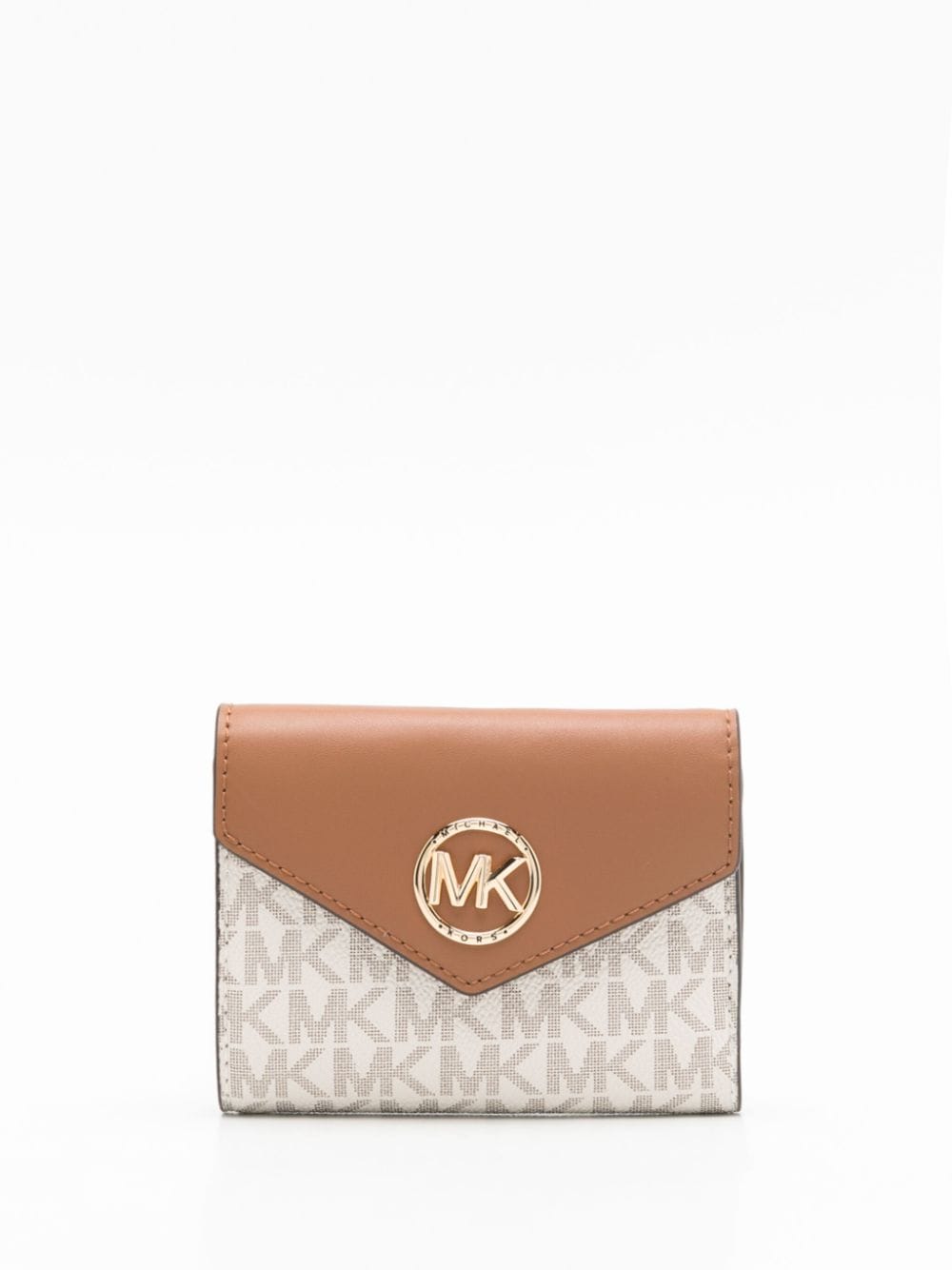 Michael Michael Kors Carmen logo-plaque wallet - Brown von Michael Michael Kors