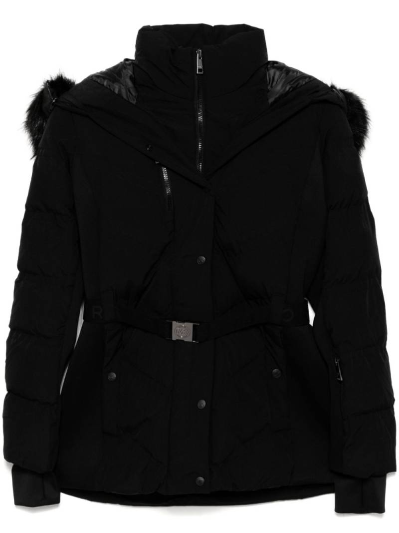 Michael Michael Kors Chevron Scuba coat - Black von Michael Michael Kors