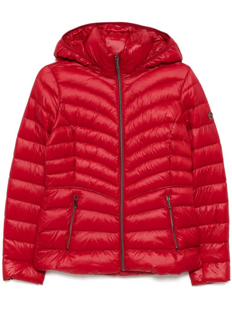 Michael Michael Kors Chevron packable jacket - Red von Michael Michael Kors