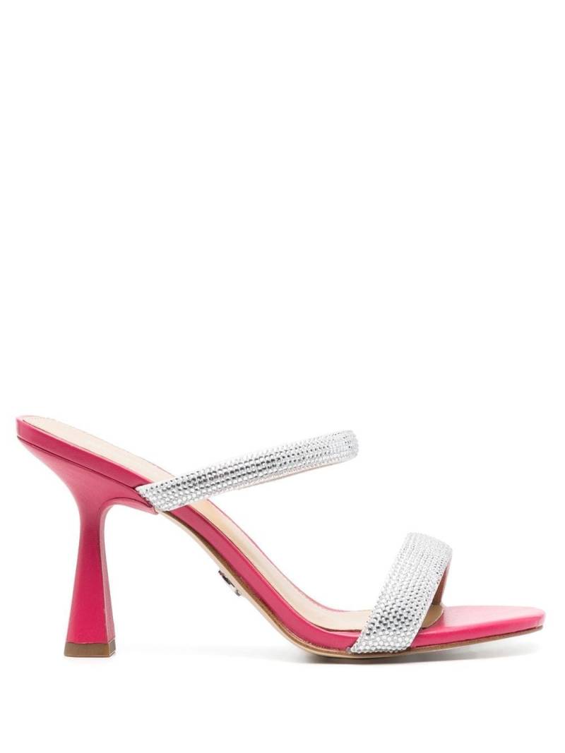 Michael Michael Kors Clara crystal-embellished sandals - Silver von Michael Michael Kors