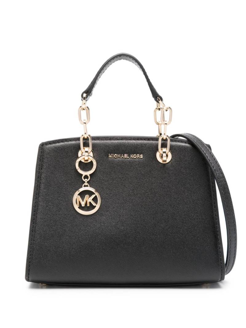 Michael Michael Kors Cynthia leather tote bag - Black von Michael Michael Kors