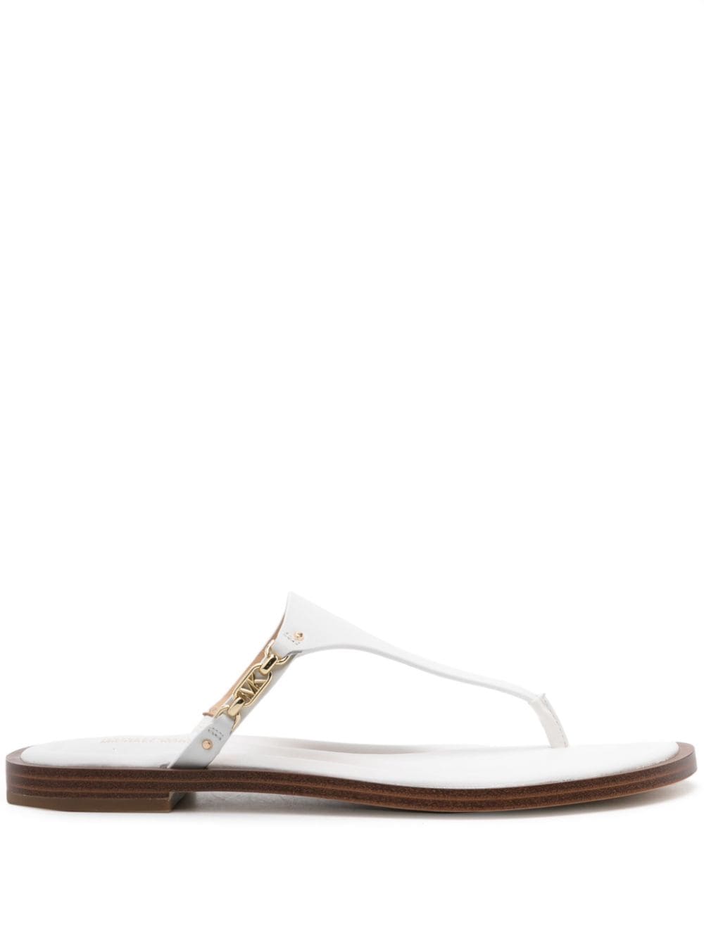 Michael Michael Kors Daniella leather sandals - White von Michael Michael Kors