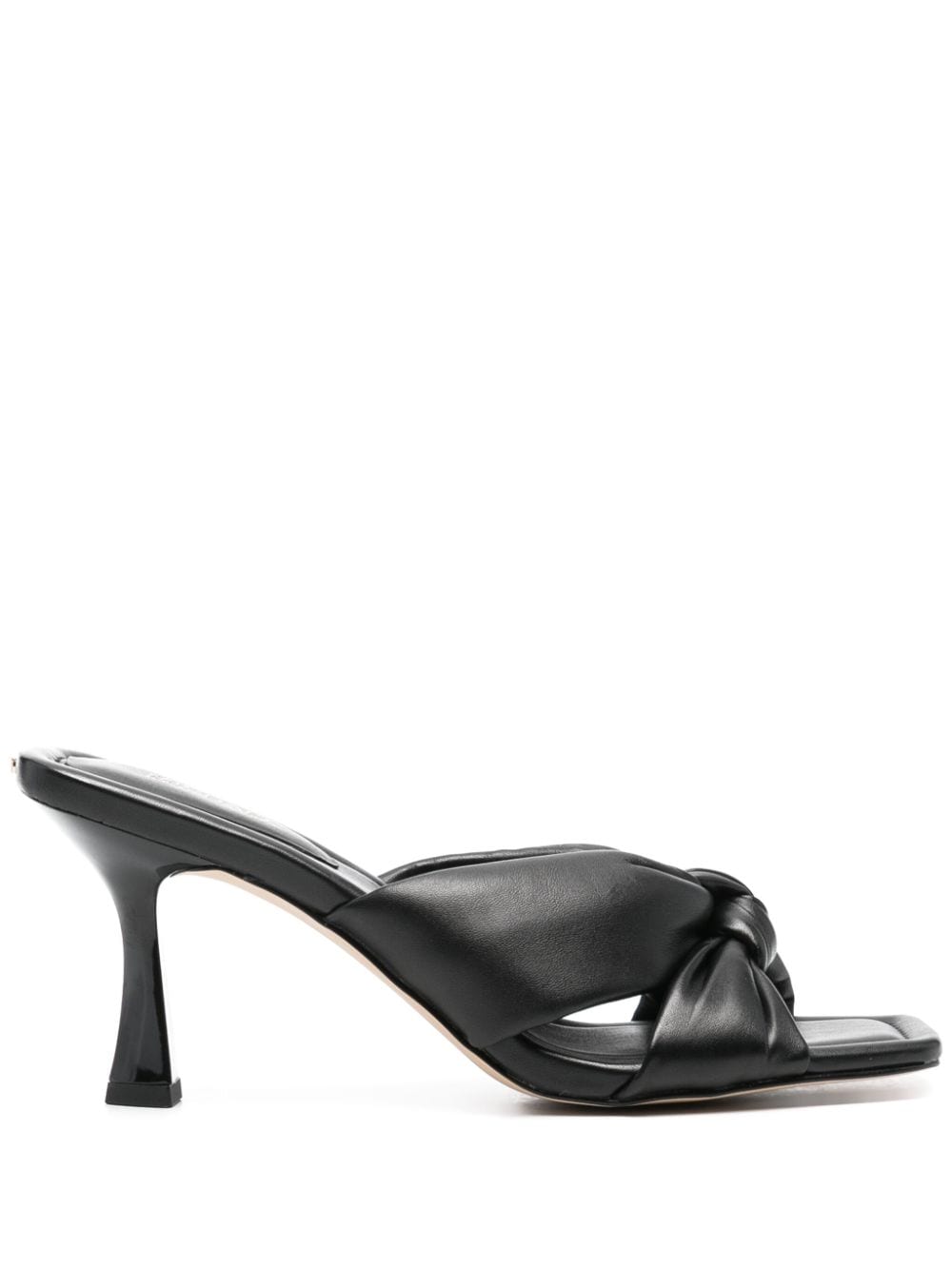 Michael Michael Kors Elena 76mm leather mules - Black von Michael Michael Kors