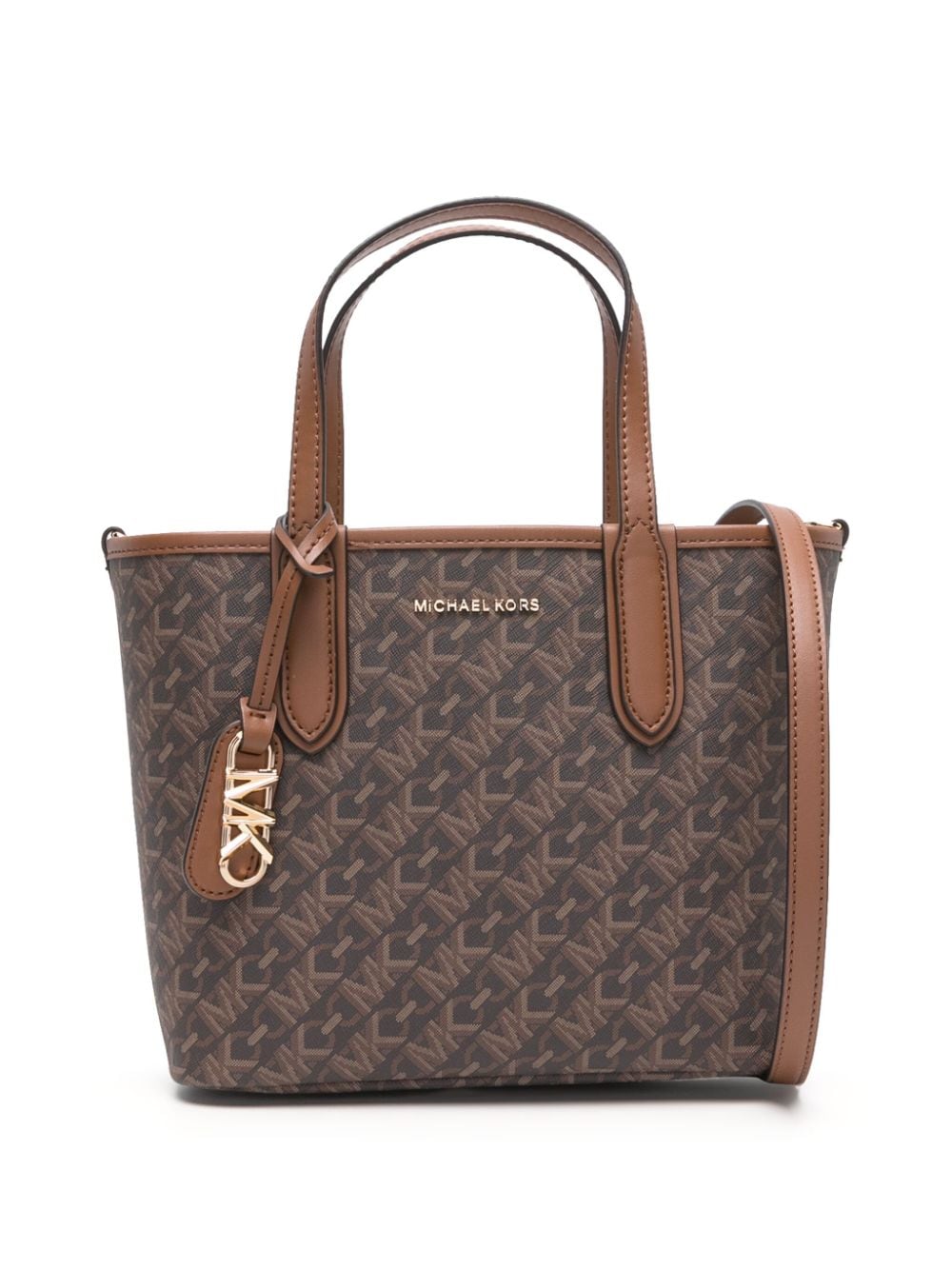 Michael Michael Kors Eliza monogram tote bag - Brown von Michael Michael Kors