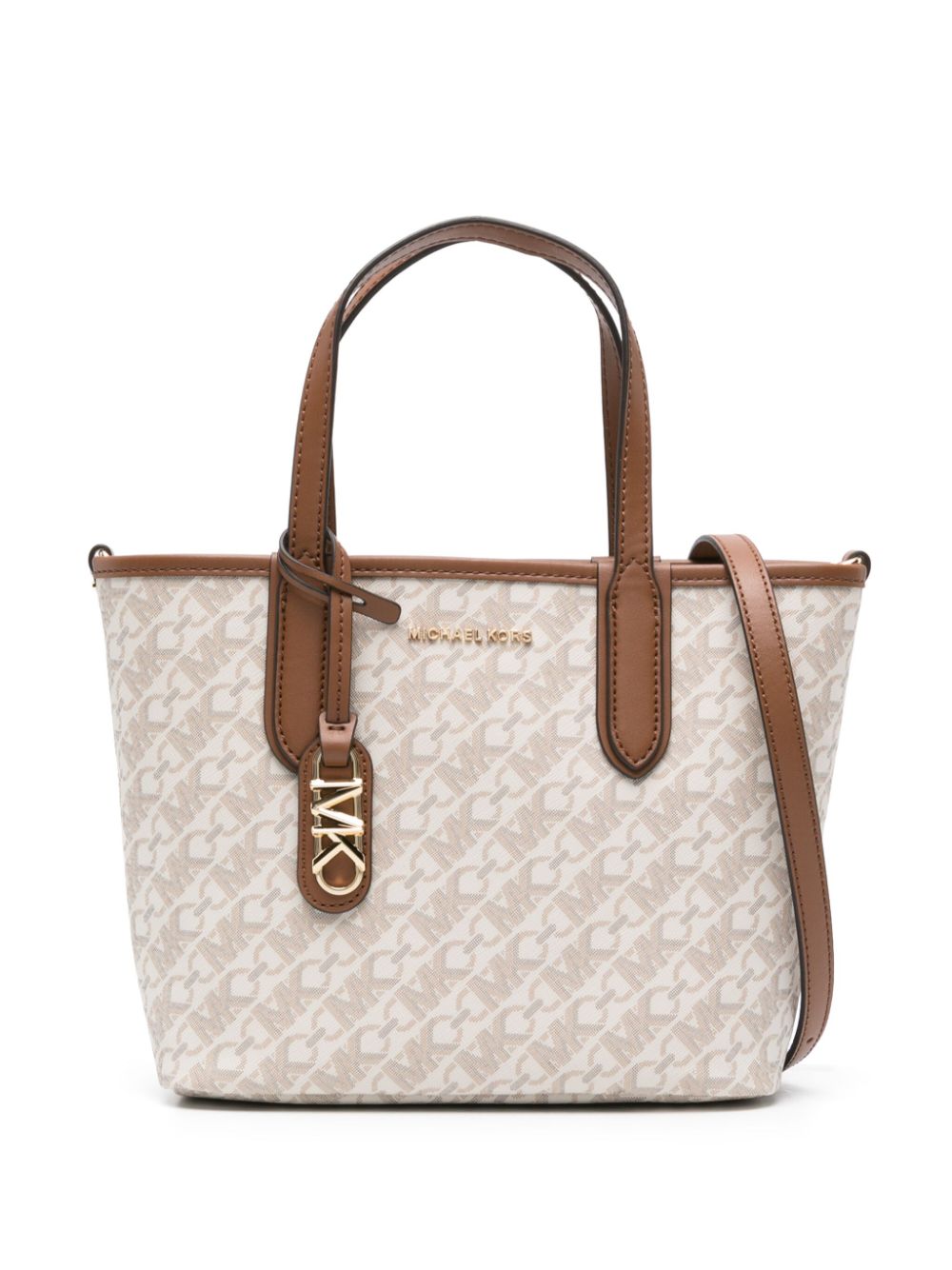 Michael Michael Kors Eliza monogram tote bag - Neutrals von Michael Michael Kors