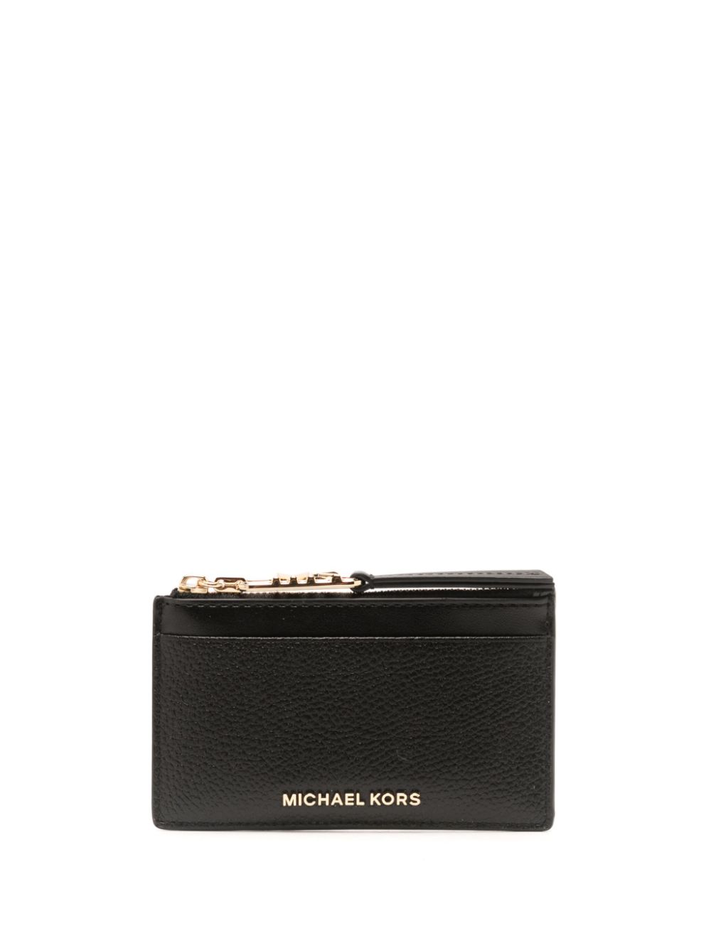 Michael Michael Kors Empire Small leather cardholder - Black von Michael Michael Kors