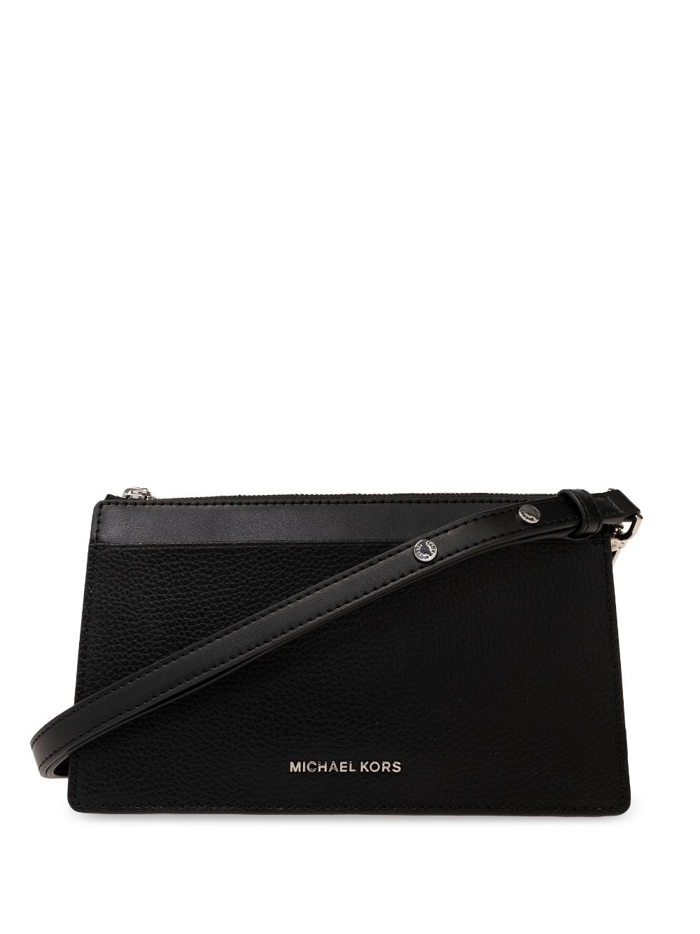 Michael Michael Kors Empire leather shoulder bag - Black von Michael Michael Kors