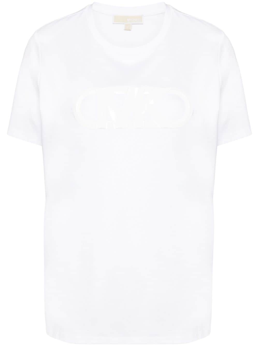 Michael Michael Kors Empire-logo cotton T-shirt - White von Michael Michael Kors