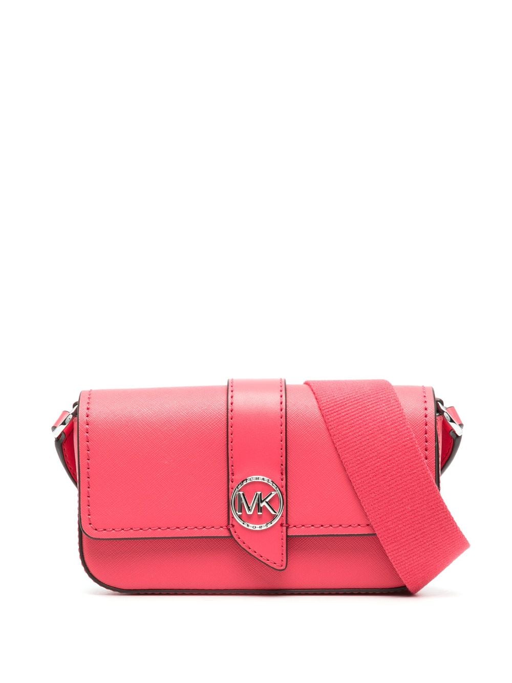 Michael Michael Kors Greenwich foldover shoulder bag - Red von Michael Michael Kors