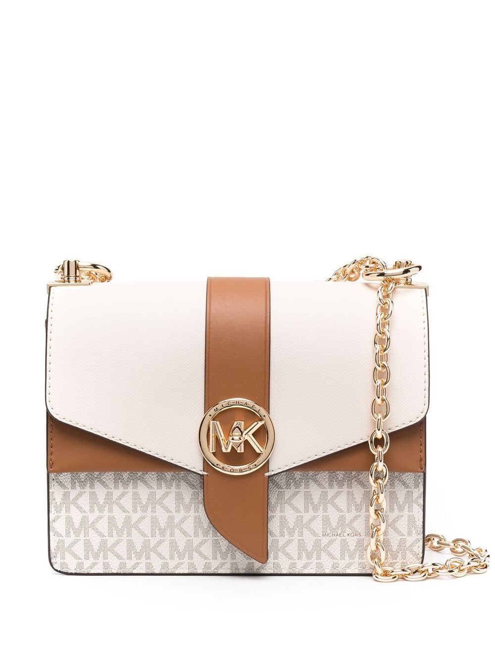 Michael Kors Greenwich shoulder bag - Neutrals von Michael Kors